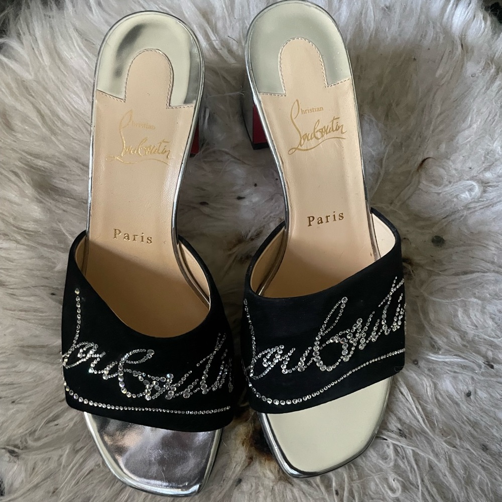 Red black and diamonds Christian Louis Vuitton